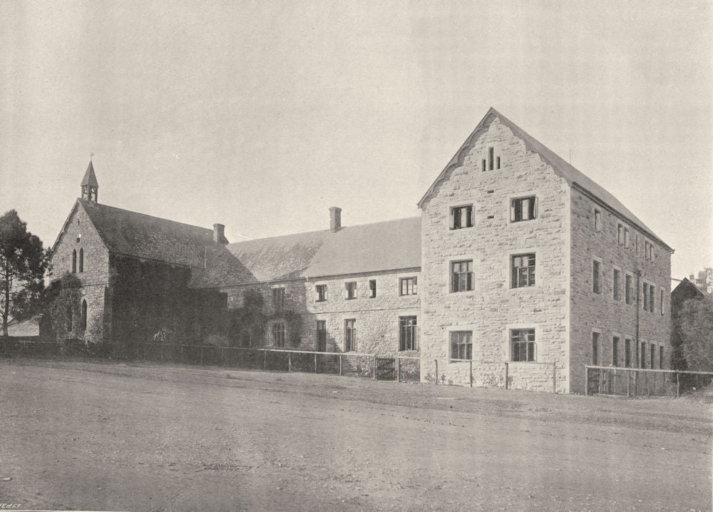 SOUTH AFRICA. St Andrew's college 1899 old antique vintage print picture